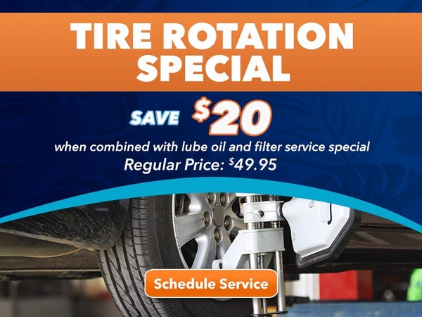 TIRE ROTATION SPECIAL
